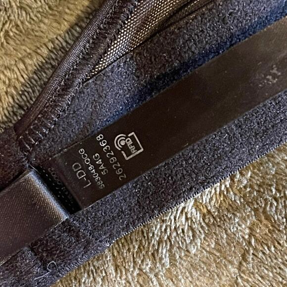 VS Pink Active Large (DD) Black and Gray Lightly Lined Sports Bra - Picture 7 of 8